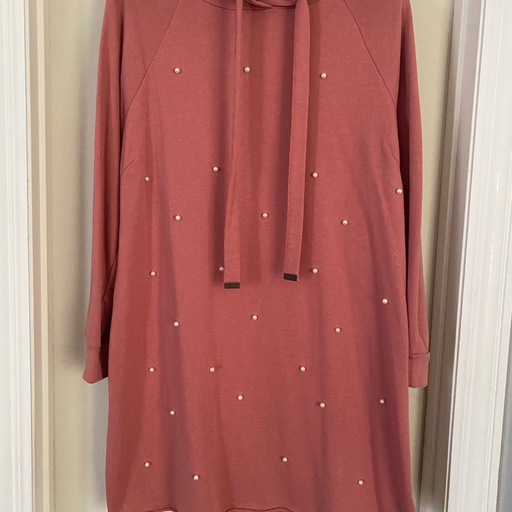 Almost Famous Dusty Pink Hoodie